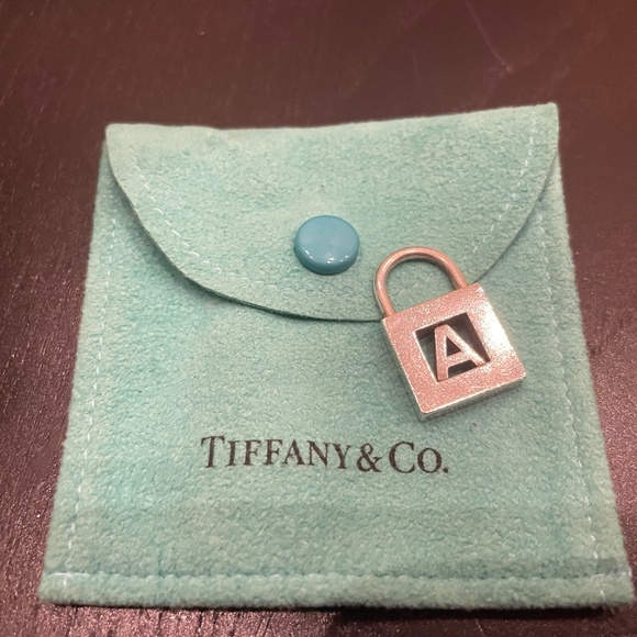 Tiffany & Co. Silver Letter A Alphabet Charm - Picture 3 of 3